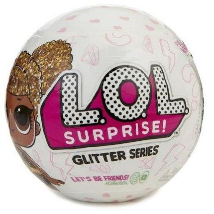 Игрушка L.O.L Surprise GLITTER "Кукла-сюрприз в шарике" Блестящая серия [качественная реплика], фото 2