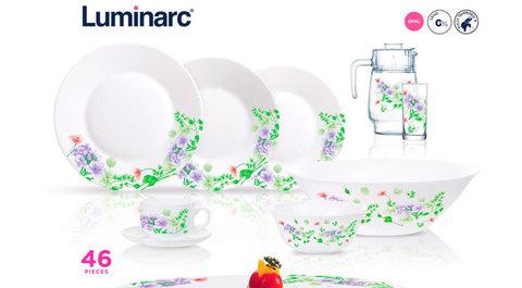 Сервиз столовый Luminarc Mabelle  [46 предметов]
