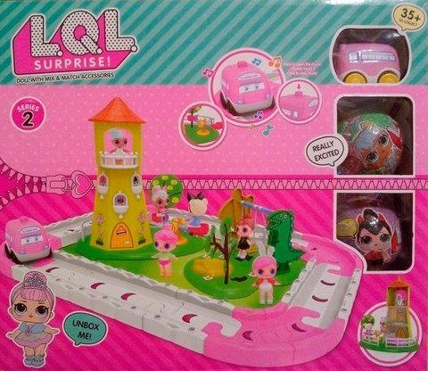 Игровой набор «Волшебный замок» с куклами L.O.L . Surprise [качественная реплика], фото 2