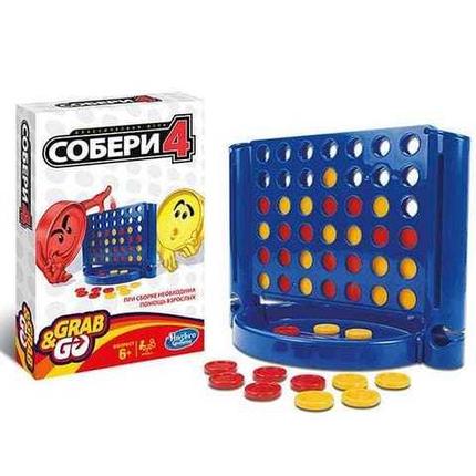 Игра настольная «СОБЕРИ 4» GRAB & GO, фото 2