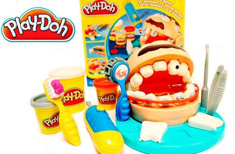 Игровой набор юного стоматолога «Мистер зубастик» Play-Doh Color Mud - фото 1 - id-p62008780