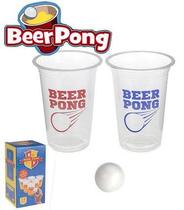 Игра настольная для взрослых «Барный Пин-Понг» BEER PONG, фото 2