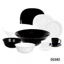 Столовый сервиз Luminarc Carine Black & White (19 предметов), фото 2