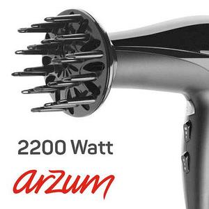Фен для волос с насадкой-диффузором и ионизацией ARZUM Hairstar AR576