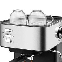 Кофемашина полуавтоматическая DSP Espresso Coffee Maker KA3028 с капучинатором, фото 2