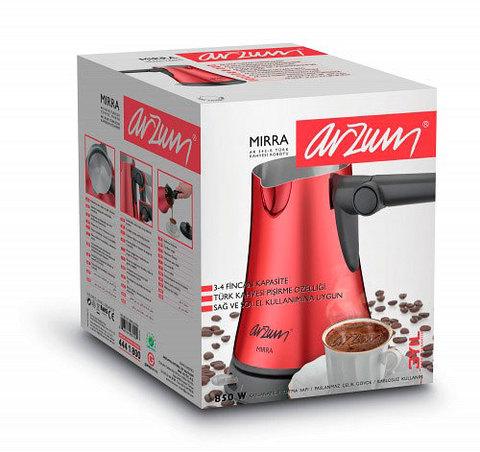 Электрокофеварка-турка для кофе по-турецки ARZUM AR 343-R со складной ручкой - фото 3 - id-p62308300