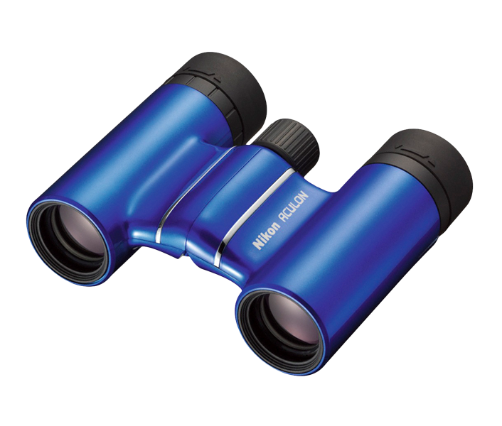 Бинокль туристический Nikon Aculon T01 8x21, Относительная яркость: 6,8, Сфера применения: Туризм, Цвет: Синий