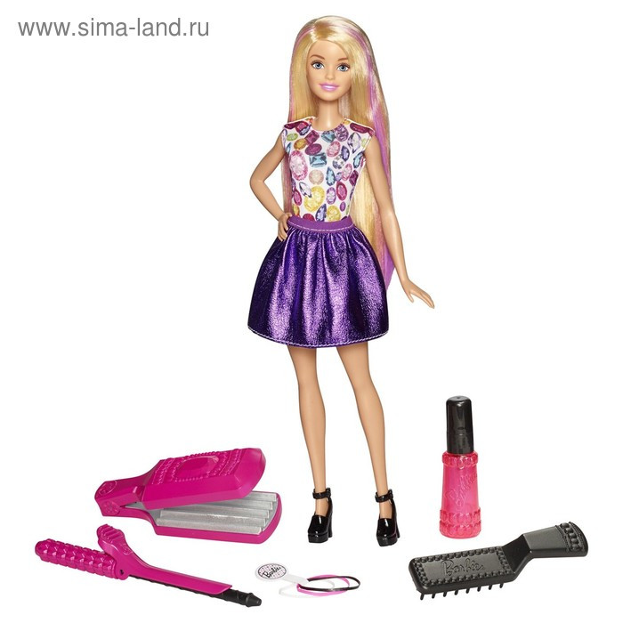 Набор игровой «Цветные локоны» Barbie