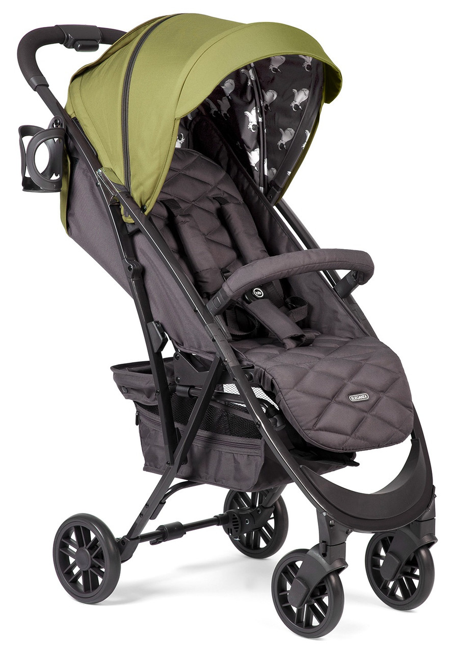 Коляска Happy Baby Eleganza V2 Dark Green
