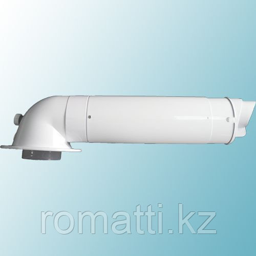 Коаксиальный проход через наружную стену 60/100, с защитой против обледенения, фото 1