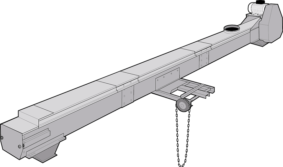 Верхний конвейер KTF/R - Skandia Elevator L-Line