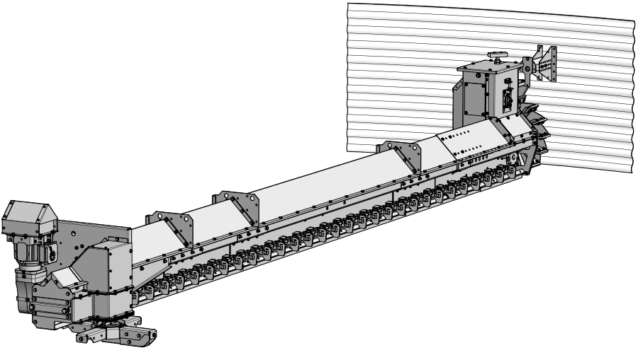 Зачистный конвейер KTIS - Skandia Elevator I-Line