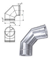 Колено BGT 90 ST (DN 150), фото 1