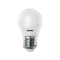 Лампа светодиодная Camelion G45/4500К/E27/7Вт, Холодный