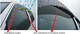 Ветровики/Дефлекторы окон  на Honda Civic/Хонда Цивик 2012 -, фото 5
