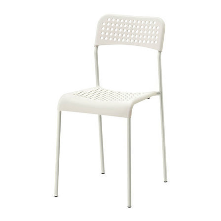 Стул АДДЕ белый ИКЕА, IKEA, фото 2