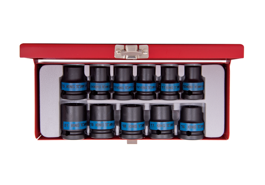Набор головок усиленных KING TONY 4412MP (11 предметов)