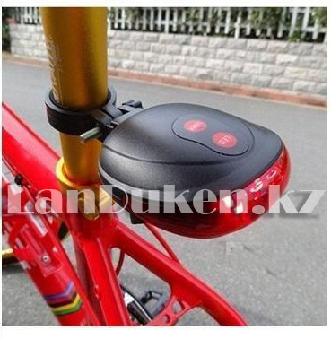Фонарь задний на велосипед лазерный LED на багажник SL-116 (7 режимов) - фото 3 - id-p62430381