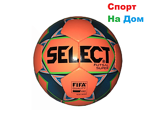 Футбольный мяч Select кожаный (размер 4) сшитый, фото 2