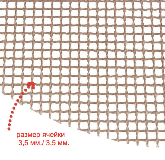 Прямоугольная сетка из пищевого силикона PTFE для дегидраторов Termix ST- серии - фото 3 - id-p62599282