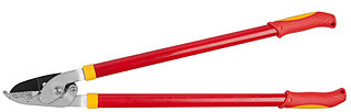 Сучкорез GRINDA с упорной наковальней, стальные ручки, макс. диам. реза - 35мм, 750мм  40233_z01