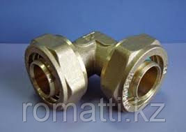 Угольник стеновой переходный с внутренней резьбой длинный, фото 1