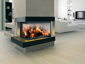 Топка каминная ДЕЛЬТА 800 R. Экокамин. Россия.