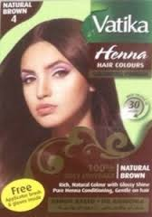 Краска для волос с хной Vatika Henna Natural Brown "Естественный коричневый"