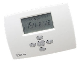 Milux Daily, комнатный термостат с часами Milux (на день)