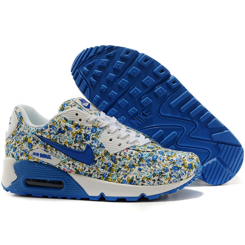 Nike Air Max 90 женские кроссовки синие