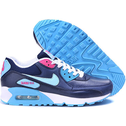 Nike Air Max 90 кроссовки синие, фото 2