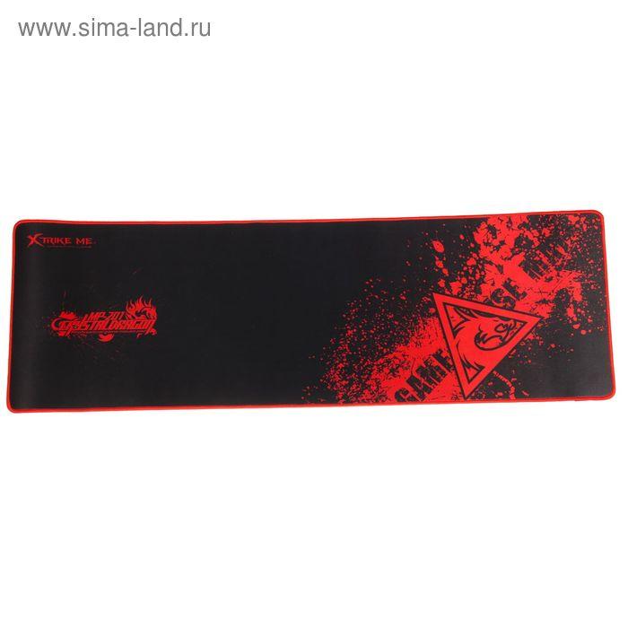 Коврик для мыши для мыши Xtrike Me MP-201, 905 * 295 * 5 мм, черно-красный