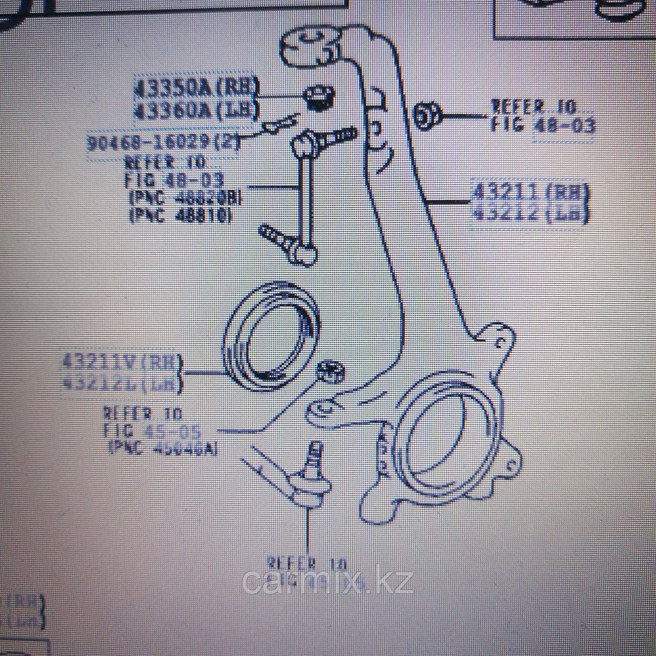 90316-7 Сальник переднего поворотного кулака (цапфы) TOYOTA LAND CRUISER PRADO 120, 90316-72001, RD073NI, KOYO - фото 2 - id-p62866281