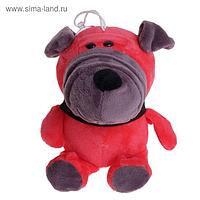 Мягкая игрушка "Собака с большой мордой", МИКС, 17 см