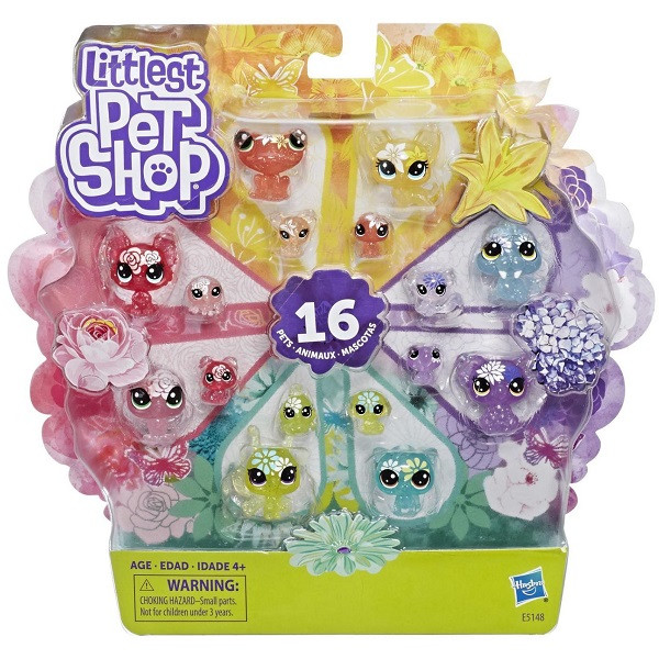 Hasbro Littlest Pet Shop E5148 Литлс Пет Шоп Игровой набор "Букетный набор петов"