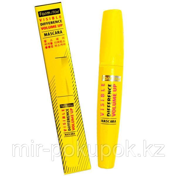 Farn Stay Mascara Collagen Yellow Тушь для ресниц Чёрная Объем и Подкручивание (Корея), Алматы