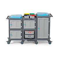 ТЕЛЕЖКА ДЛЯ ГОСТИНИЦЫ: набор для уборки PROCART 1364