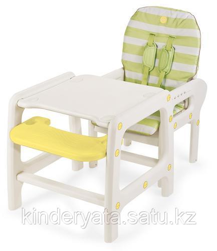 Стульчик для кормления Happy Baby "OLIVER" light green
