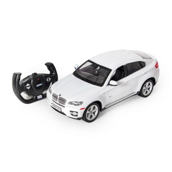 Радиоуправляемая модель автомобиль Rastar BMW X6, 1:14, Управление: Джойстик, Материал: Пластик, Цвет: Белый,