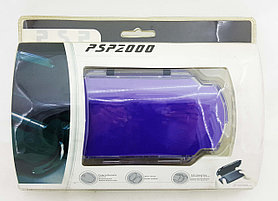 Чехол пластиковый Ракушка Sony PSP Slim 2000/3000, фиолетовый
