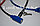 Велосипедный тросовый замок на ключе (длина 60см ) цвета в ассортименте, фото 6