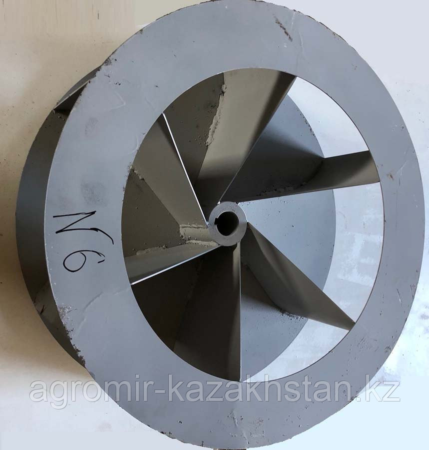 Рабочее колесо вентилятора Р8-УЗКМ-50 диам. 600 мм., ступица 38