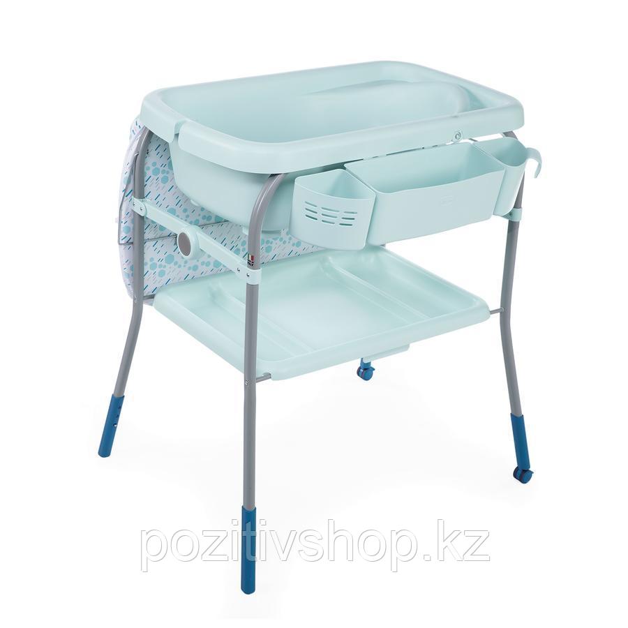 Пеленальный столик с ванночкой Chicco Cuddle & Bubble Dusty Green - фото 2 - id-p62993131