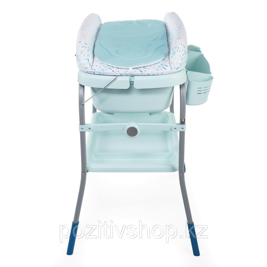 Пеленальный столик с ванночкой Chicco Cuddle & Bubble Dusty Green - фото 4 - id-p62993131