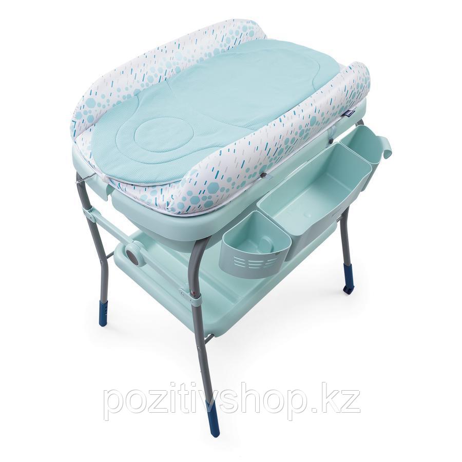 Пеленальный столик с ванночкой Chicco Cuddle & Bubble Dusty Green - фото 5 - id-p62993131