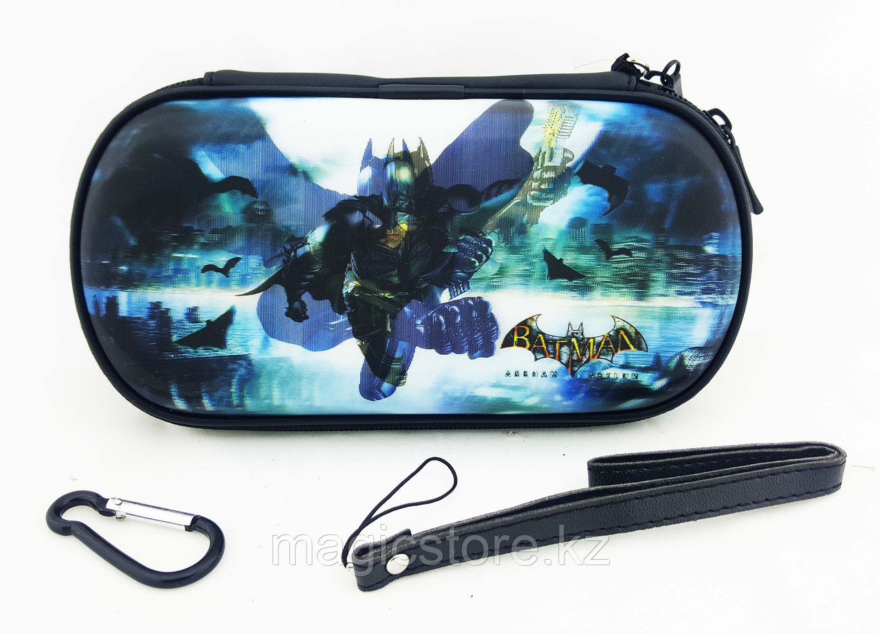 Чехол на молнии с 3D картинкой PSP 1000/2000/3000 3in1 3D picture, Batman