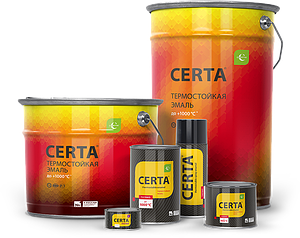 Термостойкая краска CERTA (Церта)