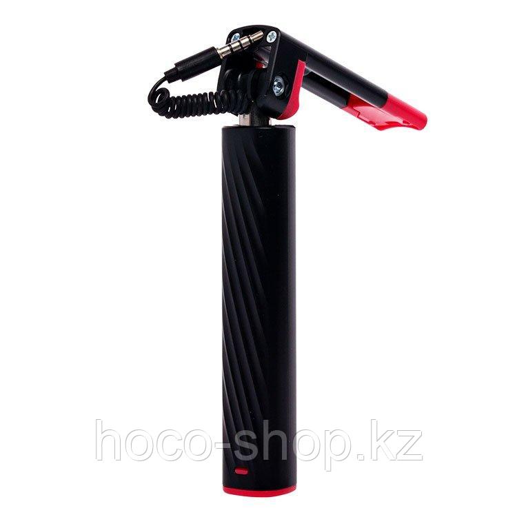 Штатив Monopod Hoco K7 Dainty mini wired selfie stick Black, фото 1