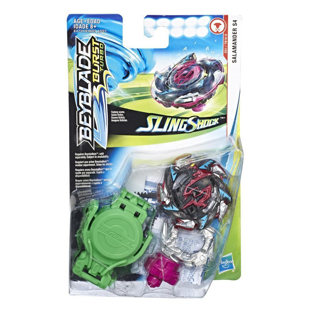 Hasbro Bey Blade СлингШок Волчок Бейблэйд Саламандра Salamander S4 D51/TB10-S