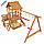 Детская игровая площадка Сибирика с 2-я горками, фото 5